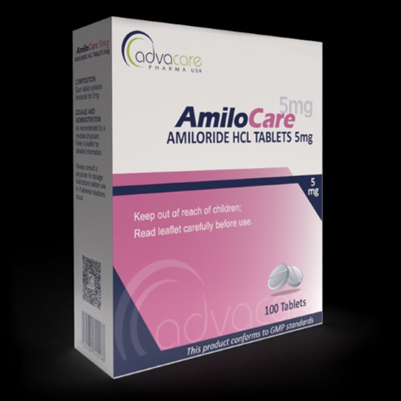 Acheter Amiloride - illustration moléculaire