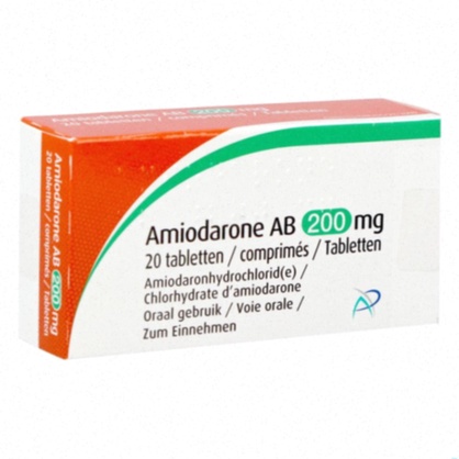 Commande Amiodarone - Médicament et boîte posologie