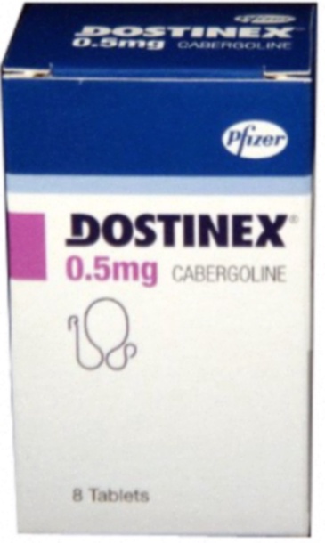 Acheter la Cabergoline - Illustration d'un comprimé