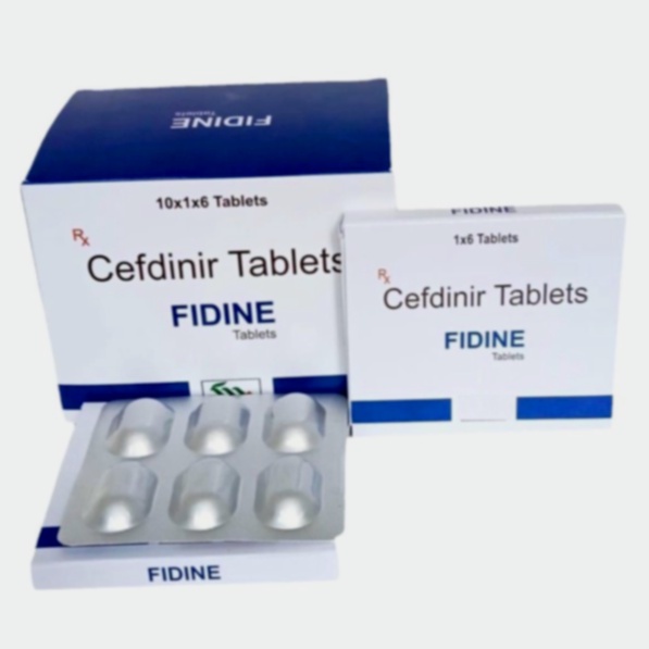 Achat Cefdinir - Boîte de cefdinir et logo pharmacie