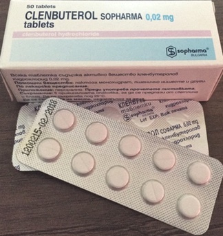 Acheter Clenbuterol - Illustration médicale et boîte de médicament
