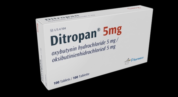 Acheter Ditropan - Illustration d’un comprimé d’Oxybutynine