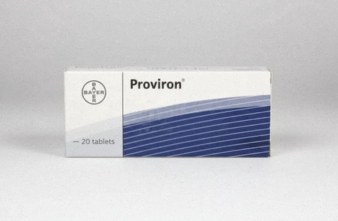 Acheter Proviron - Comprimés et emballage pharmaceutique