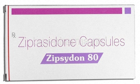 Capsule de Ziprasidone – Illustration du médicament et logo générique
