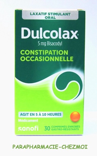 Acheter Dulcolax - Illustration du médicament laxatif