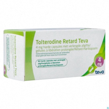 Illustration pilules de Tolterodine
