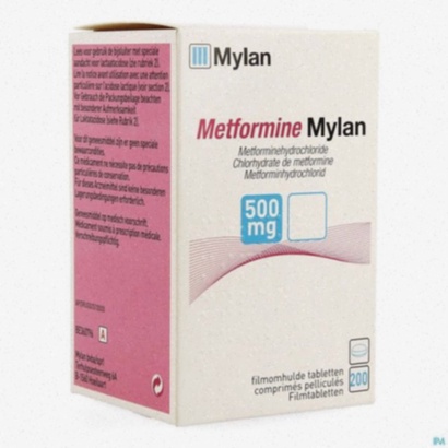 Metformin comprimés – Illustration