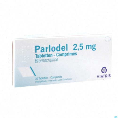 Acheter Parlodel - Illustration de paquet de comprimés Parlodel