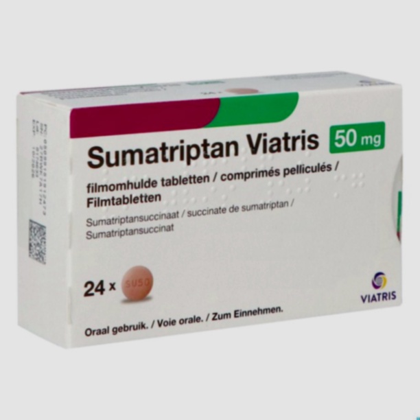Sumatriptan comprimés - Illustration